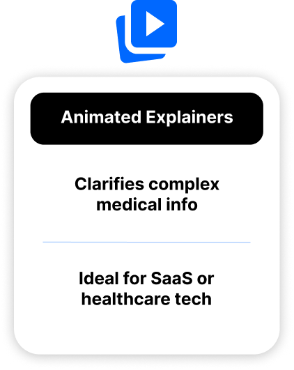 Illustration showing the importance of Animated Explainers in healthcare marketing.
