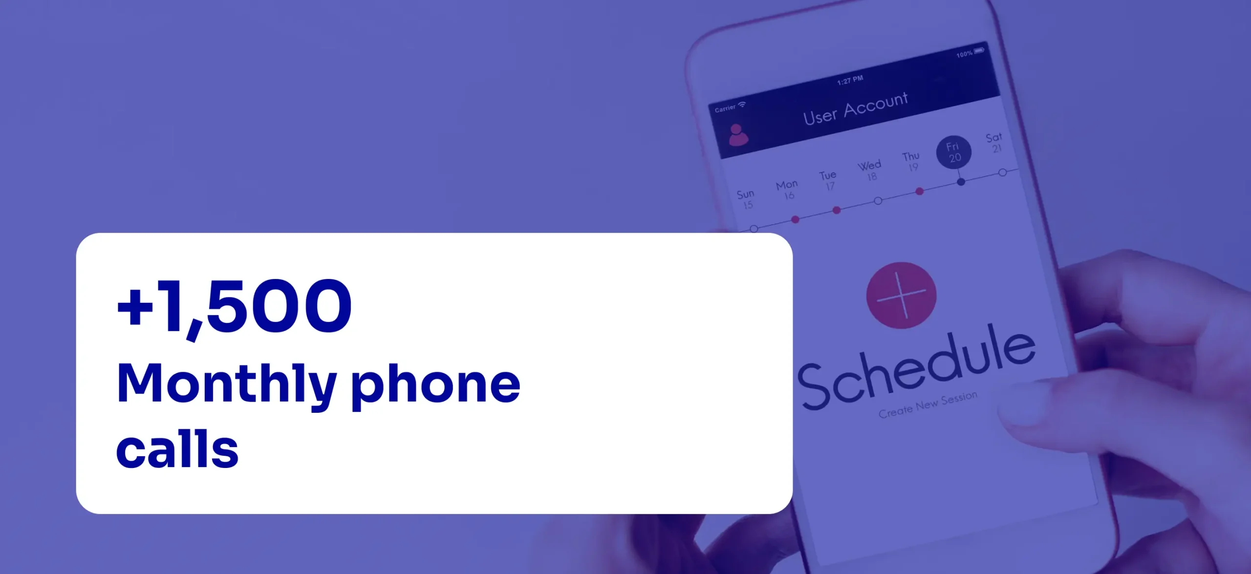 New Monthly phone calls