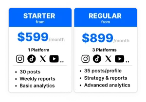 Social Media Management Pricing Two Packages (1)