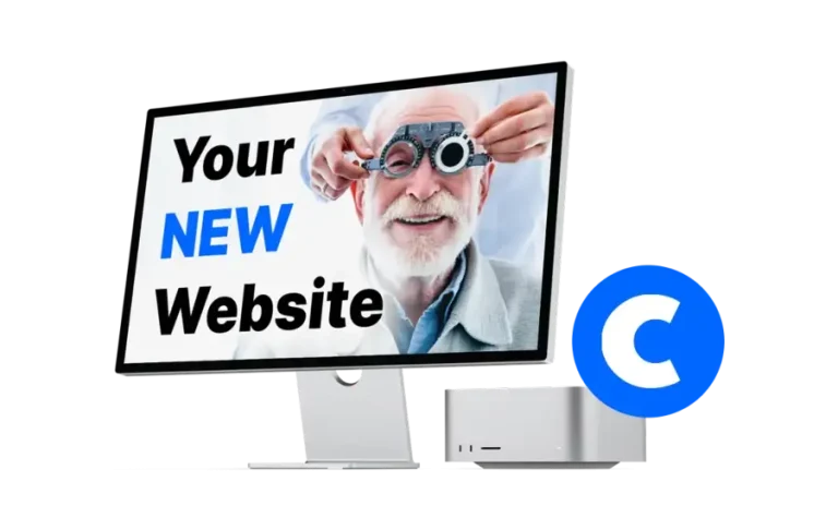 Optometry website design