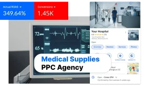 Medical supplies PPC agency