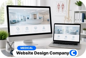 medical website design company