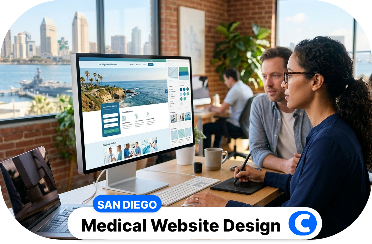 medical website design san diego